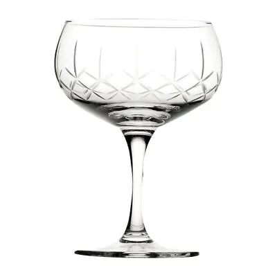 Buy Utopia Raffles Vintage Coupe Glasses - Crystal 160 Ml Glassware - Pack Of 6 • 58.87£