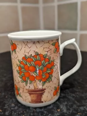 Buy DUCHESS - Orange & Purple Fruit Trees Garden Fine Bone China Coffee Mug Tea Cup • 5.99£