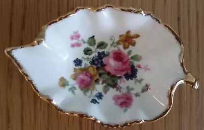 Buy Vintage Fenton China Company Rose Flowers Trinket Tray/Dish • 3.99£
