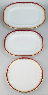 Buy 3 X Antique Spode Copeland's China Serving Dishes Platters Pattern #R4871 • 74.95£