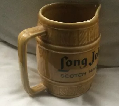 Buy Vintage Long John Scotch Whisky Water Jug Barrel Shape - West Highland Scotland • 10£