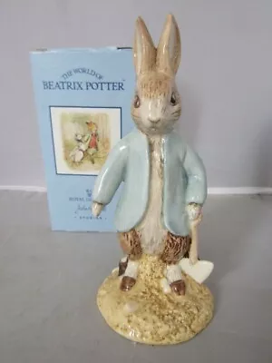 Buy Beswick PETER RABBIT DIGGING Bp11a Issued 2000 Perfect+  Box • 25£