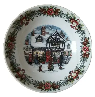 Buy Royal Stafford Fine China Christmas Village Scene,7.5  Bowl,Gorgeous ENGLAND,New • 14.55£