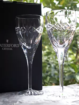 Buy Waterford Crystal Dolmen Wine Glasses Pair New In Box Discontinued • 135£