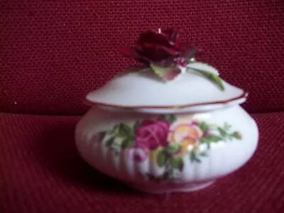 Buy Royal Albert Old Country Roses Trinket Box With Rose Lid • 10£