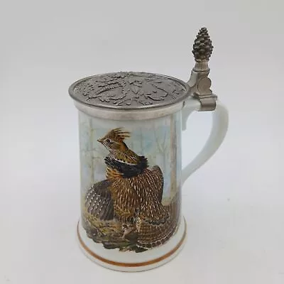 Buy Franklin Porcelain Bone China And Pewter 'The Ruffed Grouse Game Bird' Stein ... • 15£