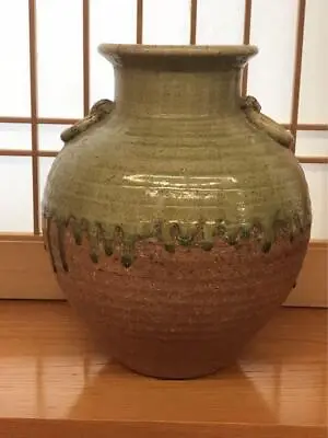 Buy SHIGARAKI Ware Pottery Vase 11.6 Inch Old Japanese Vintage Figurine Art • 251.47£