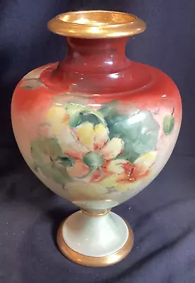 Buy Antique Ceramic Art Company CAC Lenox American Belleek Handpainted Vase 9.5” • 94.71£