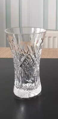 Buy Small Vintage Cut Glass  Bud Vase • 5£