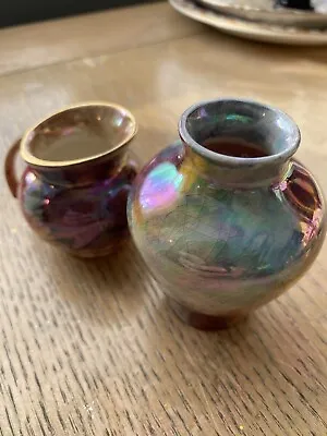 Buy Old Court Ware Miniature Vase And Jug • 5£