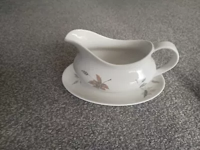 Buy Royal Doulton Tumbling Leaves Gravy Boat With Saucer • 6.50£