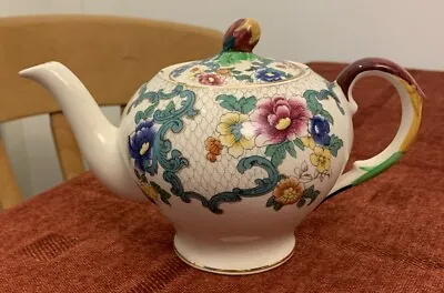 Buy Vintage Royal Cauldon Victoria 1 Pint Teapot • 3.50£