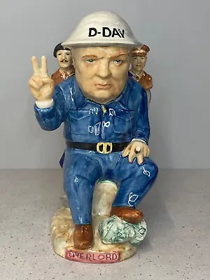 Buy Kevin Francis Peggy Davies Toby Jug WINSTON CHURCHILL Limited Edition 180/750 • 105£
