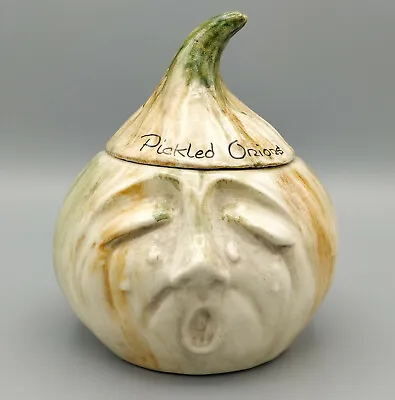 Buy Vintage Toni Raymond Pickled Onion Ceramic Lidded Pot • 10£