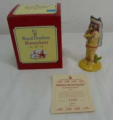 Buy Royal Doulton Indian Bunnykins DB202 Figurine Limited Edition - Thames Hospice • 22£