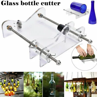 Buy Glass Bottle Cutter Kit Beer Wine Jar DIY Cutting Machine Craft Recycle Tools • 5.69£