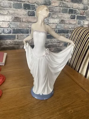Buy Large Lladro Gres Porcelain 1979 “Dancer” Ballerina 12267  Figurine NoBox 31.5cm • 34£