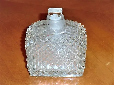 Buy Cut Glass Perfume Bottle With Stopper Beautiful Not Marked • 9.99£