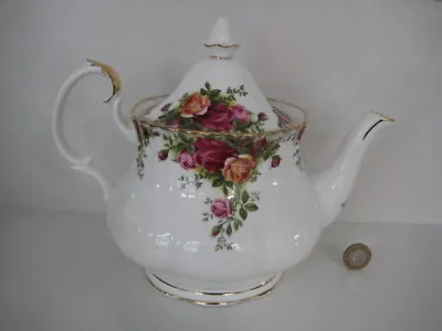 Buy Royal Albert Old Country Roses English Fine Bone China Large Teapot 1st Quality • 69.99£