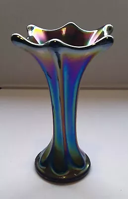 Buy Vintage Carnival Glass Vase. Used. Great Condition. • 9.99£