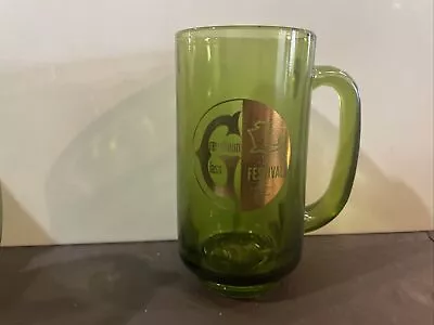Buy Vtg Greentown Glass Indiana Festival Green Glass Mug  Commemorative • 9.59£