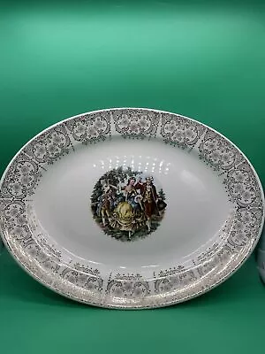 Buy Royal Queen First Quality Original Oval Serving Dish Plate Warranted 22K Gold • 28.94£
