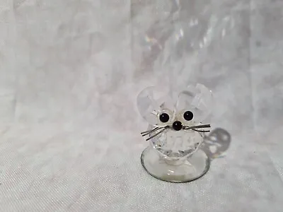 Buy Collectable Vintage Crystal Miniature Animal - Mouse • 9£
