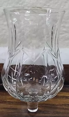 Buy VTG  HOMCO Clear Cut Glass Votive Candle Holder 5” Tall • 7.19£
