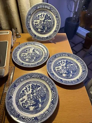 Buy Woods Ware Willow Pattern Dinner Plate - Blue & White - 10  • 9.50£
