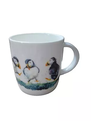 Buy RSPB Roy Kirkham Puffin Life On The Edge Coffee Mug In Box • 12.99£