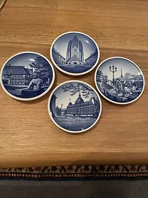 Buy Vintage Royal Copenhagen Four Small Plate Pin Dish Nos 33, 45, 59 & 61 • 11£