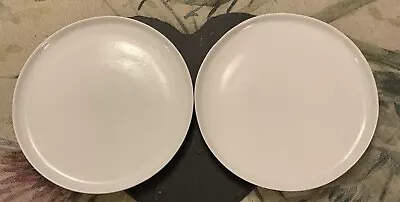 Buy The White Company Portobello 2 X 22cm Salad / Breakfast Plates  (White) • 20£