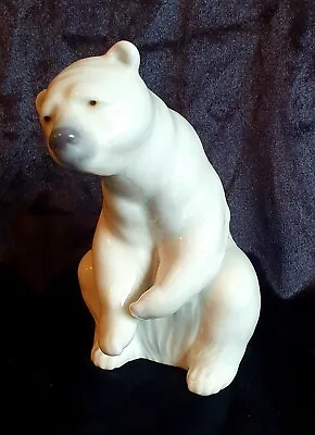 Buy Lladro #01208 Resting Polar Bear Figurine With Box • 15£