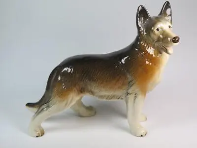 Buy VINTAGE MELBA WARE German Shepherd Dog Figurine 1950s • 11.99£
