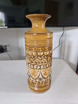 Buy Denby Pottery Vase David Yorath Minaret Pattern Vintage 1960's Signed - 11  • 26.99£