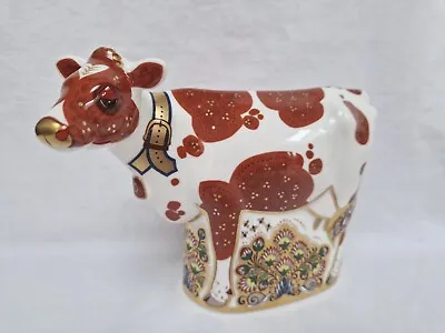 Buy Royal Crown Derby Fine English China Daisy Cow Paperweight • 110£