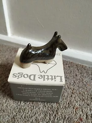 Buy Vintage Tremar Studio Pottery Stoneware Scottish Terrier Dog Figure 6.5cm Uk • 15.99£