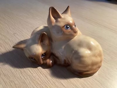 Buy Beswick 2  Cats Kittens Figurine No: 1296 • 6.99£