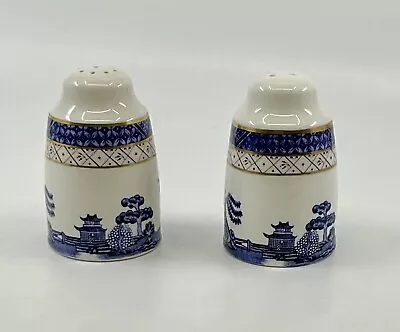 Buy Booths Real Old Willow Salt And Pepper Pots Sh5 • 14.99£