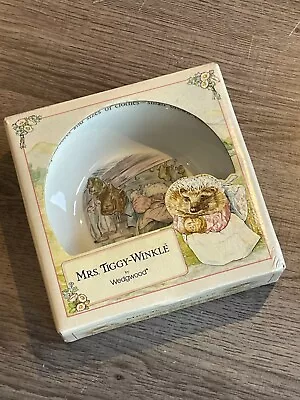 Buy Beatrix Potter Cereal Bowl Of Mrs Tiggy-Winkle By Wedgwood 1992 (boxed). • 20£