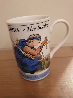 Buy Dunoon Zodiac Mug LIBRA The Scales From 'A Series Of 12 Designs' Fine Bone China • 8.50£