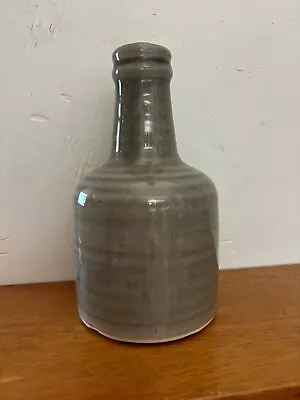 Buy Handmade Gray Glazed Ceramic Pottery Vase 7” Tall • 10.44£