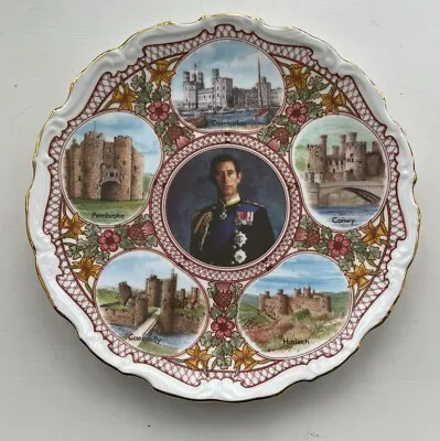 Buy 25th Anniversary Commemoration Plate - Prince Of Wales - Peter Jones China • 10£