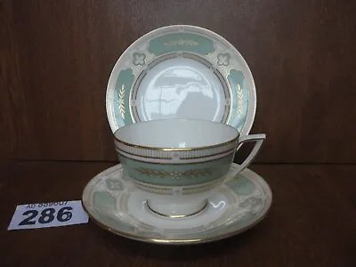 Buy Minton IMPERIAL JADE Tea Trio - Cup & Saucer With Side Plate • 34.95£