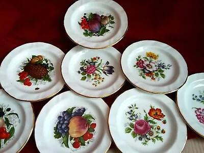 Buy Fine Bone China Jason Works Nanrich Pottery Plates Flowers&Fruit  Collection • 20.50£