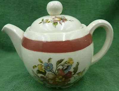 Buy Vintage Crown Ducal Small Floral Teapot • 9.99£