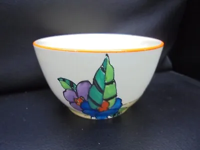 Buy A Clarice Cliff Tankard Shape Sugar Bowl In WOODLAND Pattern. • 165£
