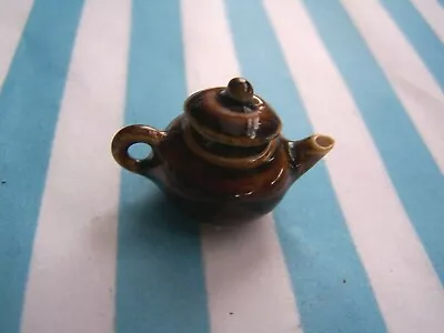 Buy Dolls House, Teapot, 16th, Brown Betty, Pottery, Miniature, Tableware, Sale • 7.99£