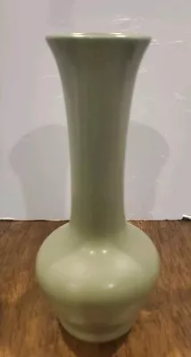 Buy Vintage 1960s McCOY Ceramic Vase Floraline Avacado Green 8.5  Tall Beautiful! • 18.89£