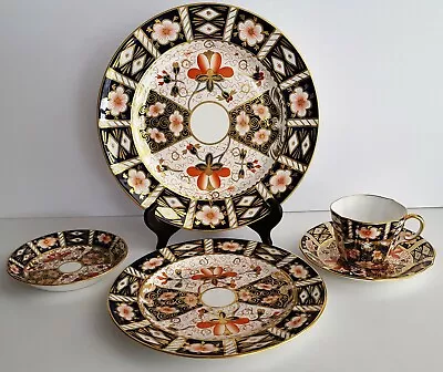 Buy Royal Crown Derby 2451 Traditional Imari 5 Piece Place Setting BEAUTIFUL! • 238.30£